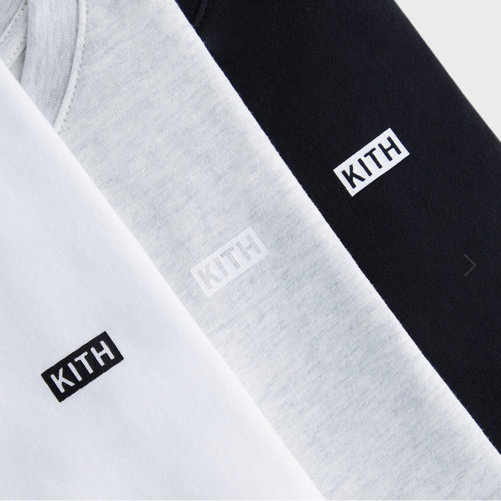Like New- Kith Kids Short Sleeve Tees - Black, Gray, and White